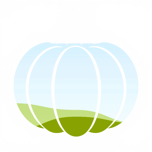 A pumpkin-shaped frame ready to hold a photo