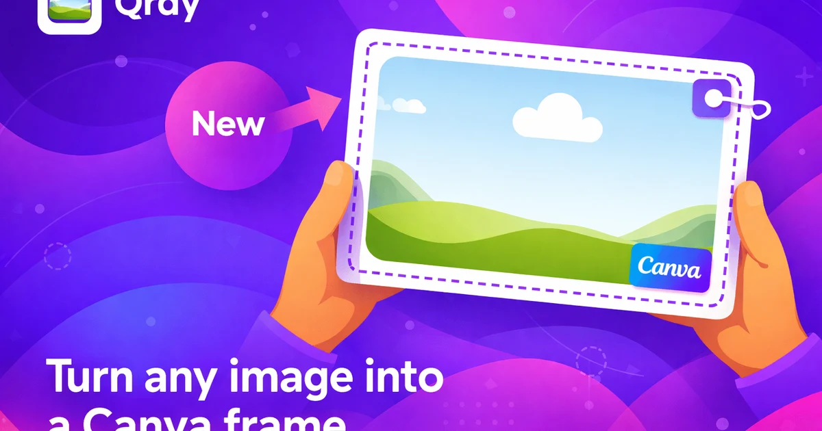 Turn any image into a Canva frame — Qrdy blog