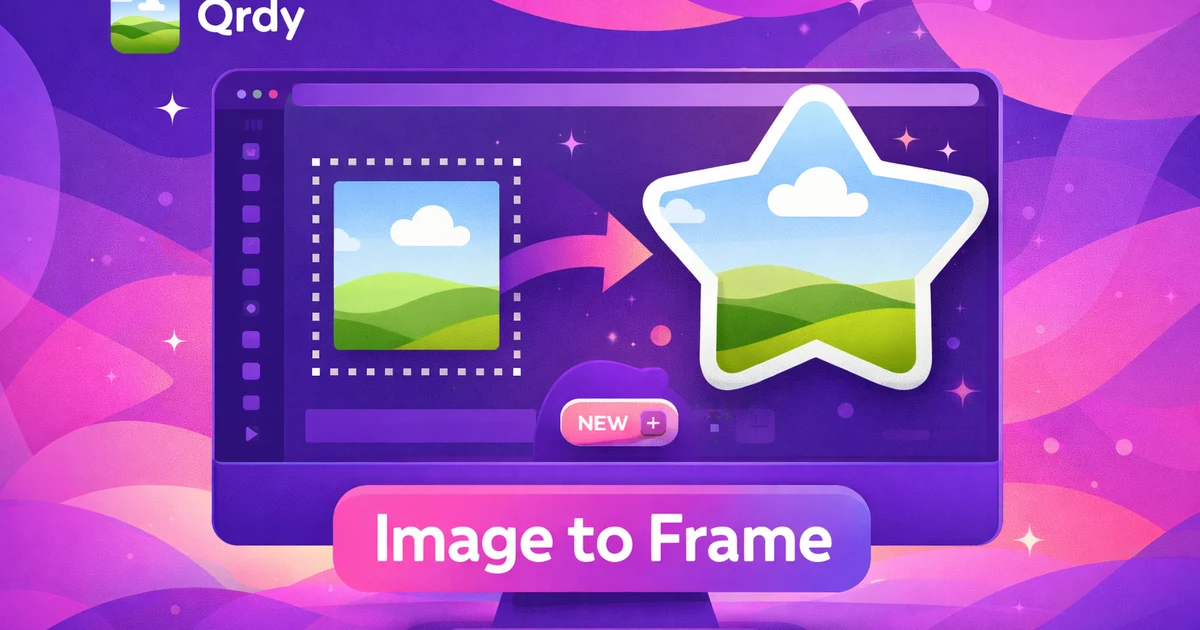 How to create custom frames in Canva using Image to Frame — Qrdy blog