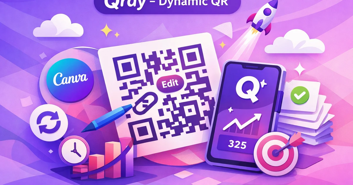 Create dynamic QR codes in Canva with Qrdy — Qrdy blog