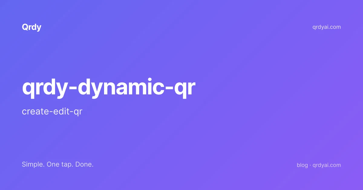 qrdy-dynamic-qr screenshot placeholder