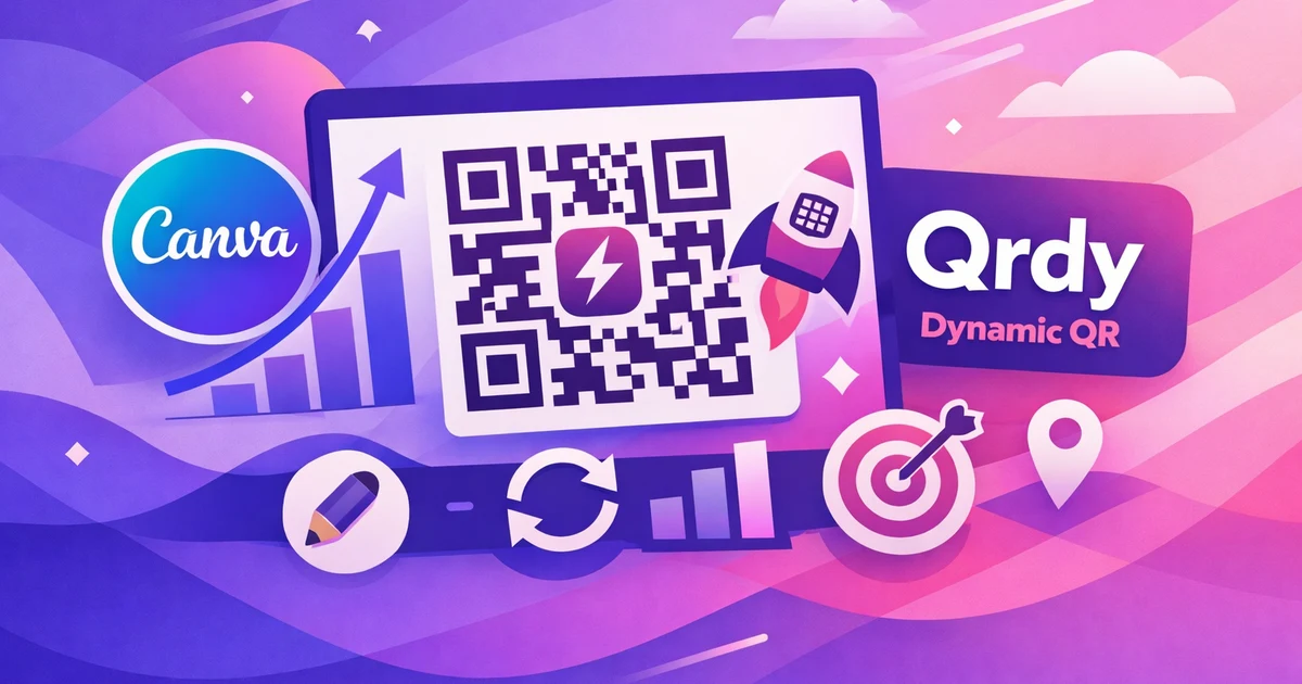 Manage dynamic QR codes in Canva — Qrdy blog