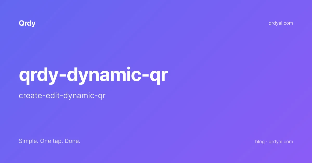 qrdy-dynamic-qr screenshot placeholder